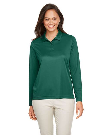 Team 365 Women's Zone Performance Long Sleeve Polo - Team 365 TT51LW