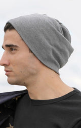 Royal Apparel 12250 Unisex eco Triblend Beanie - Eco Tri Grey
