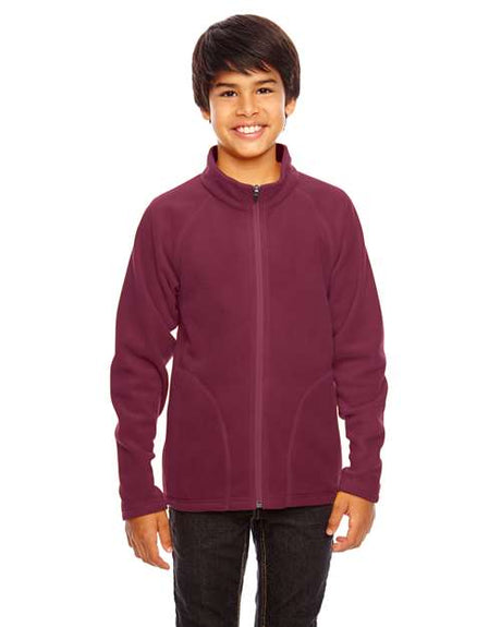 Team 365 Youth Campus Microfleece Jacket - Team 365 TT90Y