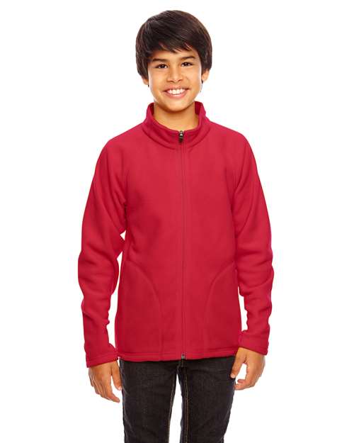 Team 365 Youth Campus Microfleece Jacket - Team 365 TT90Y