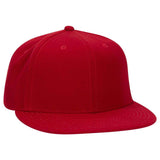 OTTO CAP® OTTO FIT® 6 Panel Pro Profile Flat Visor Baseball Cap OTTO 123-969