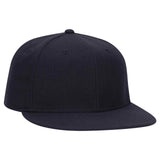 OTTO CAP® OTTO FIT® 6 Panel Pro Profile Flat Visor Baseball Cap OTTO 123-969