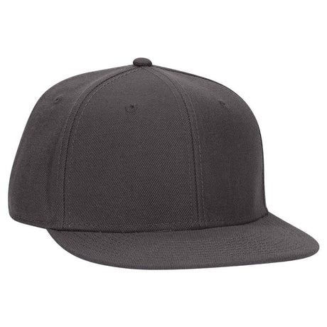 OTTO CAP "OTTO FIT" 6 Panel Mid Profile Flat Visor Baseball Cap OTTO 123-969