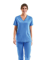 Onna Women's Invincible V-Neck Stretch Scrub Top - Onna NN310