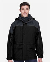 North End Men's 3-in-1 Two-Tone Parka - North End 14068