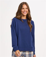 Boxercraft Women's Harlow French Terry Crewneck Sweatshirt - Boxercraft BW3101