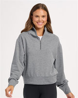 Boxercraft Women's Dream Crop Fleece Quarter-Zip - Boxercraft BW5205