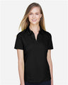 North End Women's Recycled Polyester Performance Pique Polo - North End 14090