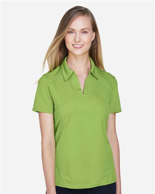 North End Women's Recycled Polyester Performance Pique Polo - North End 14090