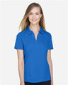 North End Women's Recycled Polyester Performance Pique Polo - North End 14090