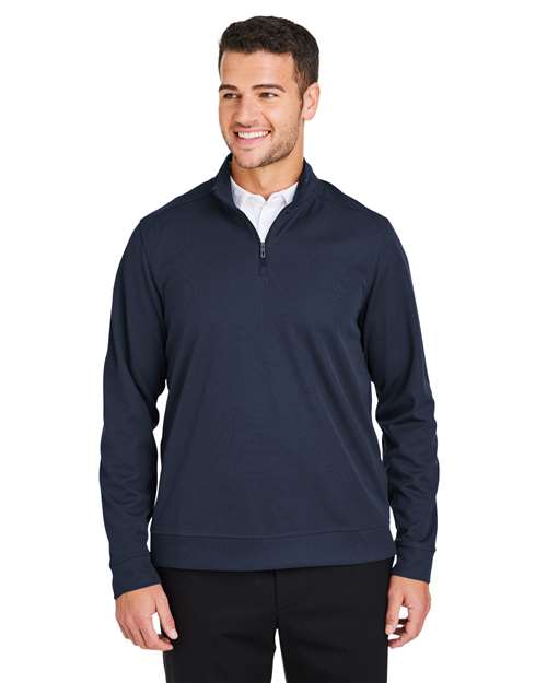 North End Men's Express Tech Performance Pique Quarter-Zip Pullover - North End 14101