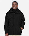 North End Men's 3-in-1 Parka with Dobby Trim - North End 14145
