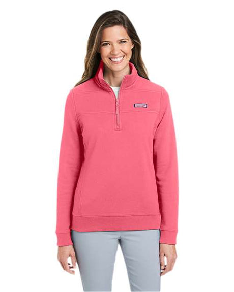 Vineyard Vines K002795 Women’s Collegiate Shep Quarter-Zip Sweatshirt