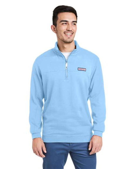 Vineyard Vines K002712 Men's Collegiate Shep Quarter-Zip Sweatshirt