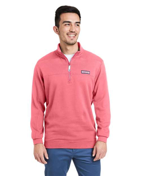Vineyard Vines K002712 Men's Collegiate Shep Quarter-Zip Sweatshirt
