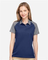 Team 365 Women's Command Snag-Protection Colorblock Polo - Team 365 TT21CW