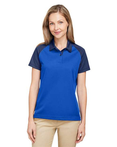 Team 365 Women's Command Snag-Protection Colorblock Polo - Team 365 TT21CW