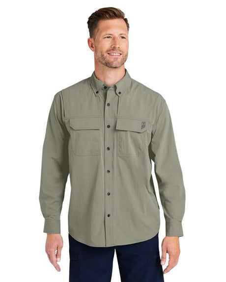HUK H150184 Men's Creekbed Pocket Fishing Shirt