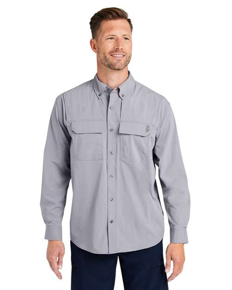HUK H150184 Men's Creekbed Pocket Fishing Shirt