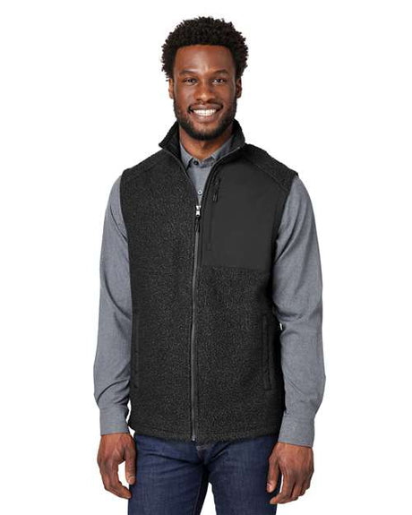 North End Men's Aura Sweater Fleece Vest - North End 14292
