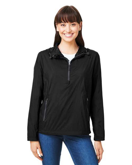 North End Women's Aura Lightweight Packable Anorak - North End 14296