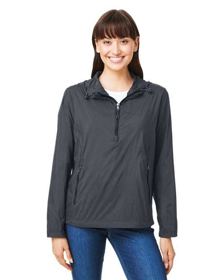 North End Women's Aura Lightweight Packable Anorak - North End 14296