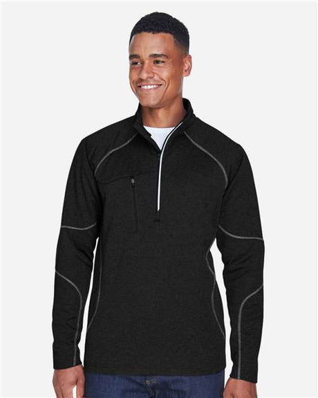 North End Men's Catalyst Performance Fleece Quarter-Zip Pullover - North End 14302