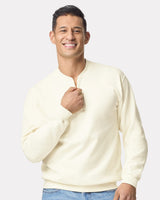 Gildan SF008 Unisex Softstyle Midweight 1/4 Zip Sweatshirt