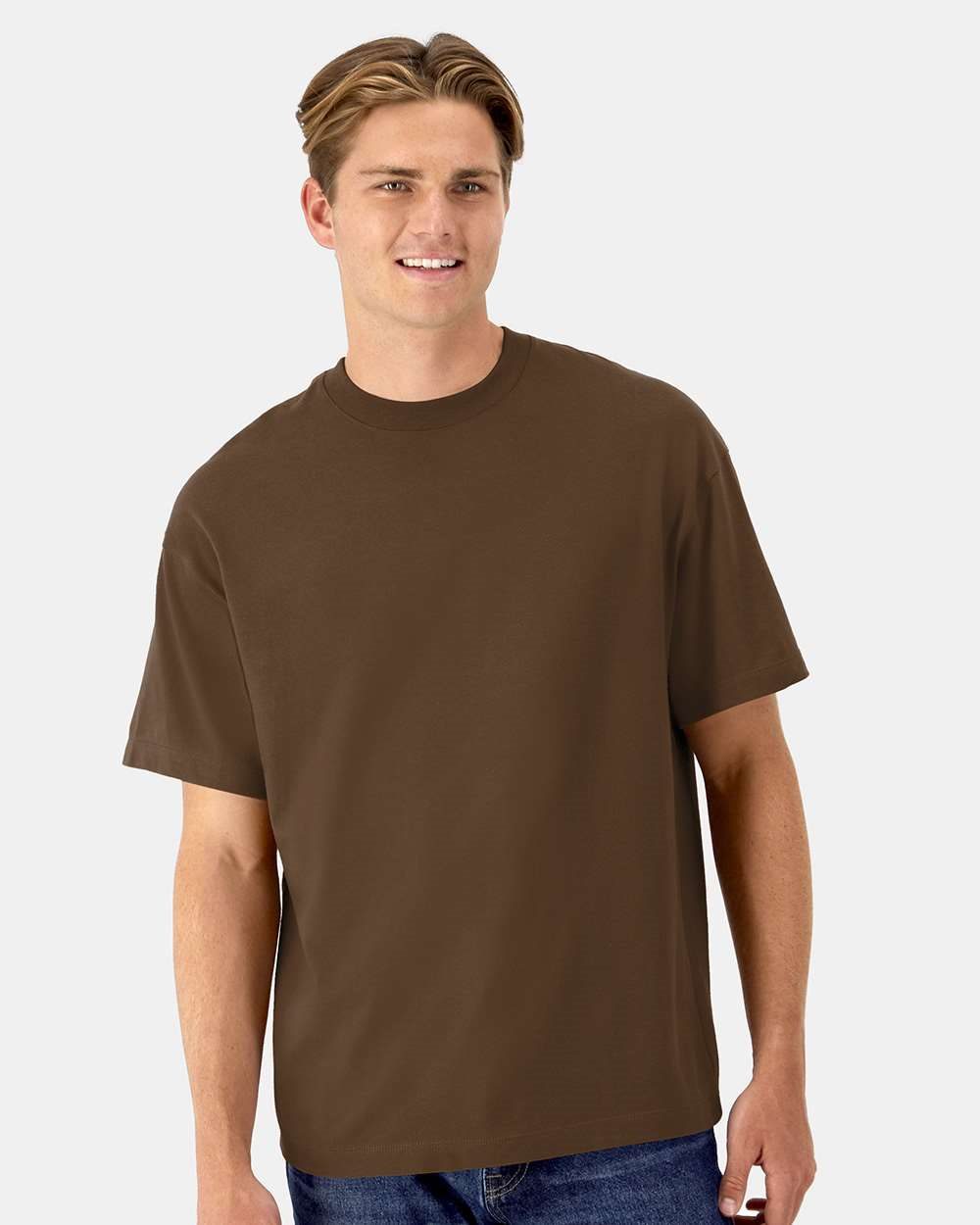Hanes 5180R Unisex Beefy-T Retro Street T-Shirt