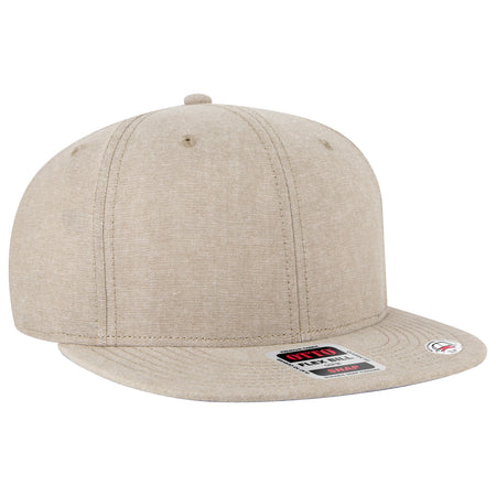 OTTO CAP “OTTO SNAP” 6 Panel Pro Style Snapback Hat OTTO 125-1038 Otto Cap 032A - Khk OSFM - Adult