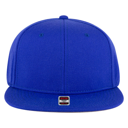 OTTO CAP "OTTO COMFY FIT" 6 Panel Mid Profile Style Snapback Hat OTTO 125-1323 Otto Cap 001 - Royal OSFM - Adult