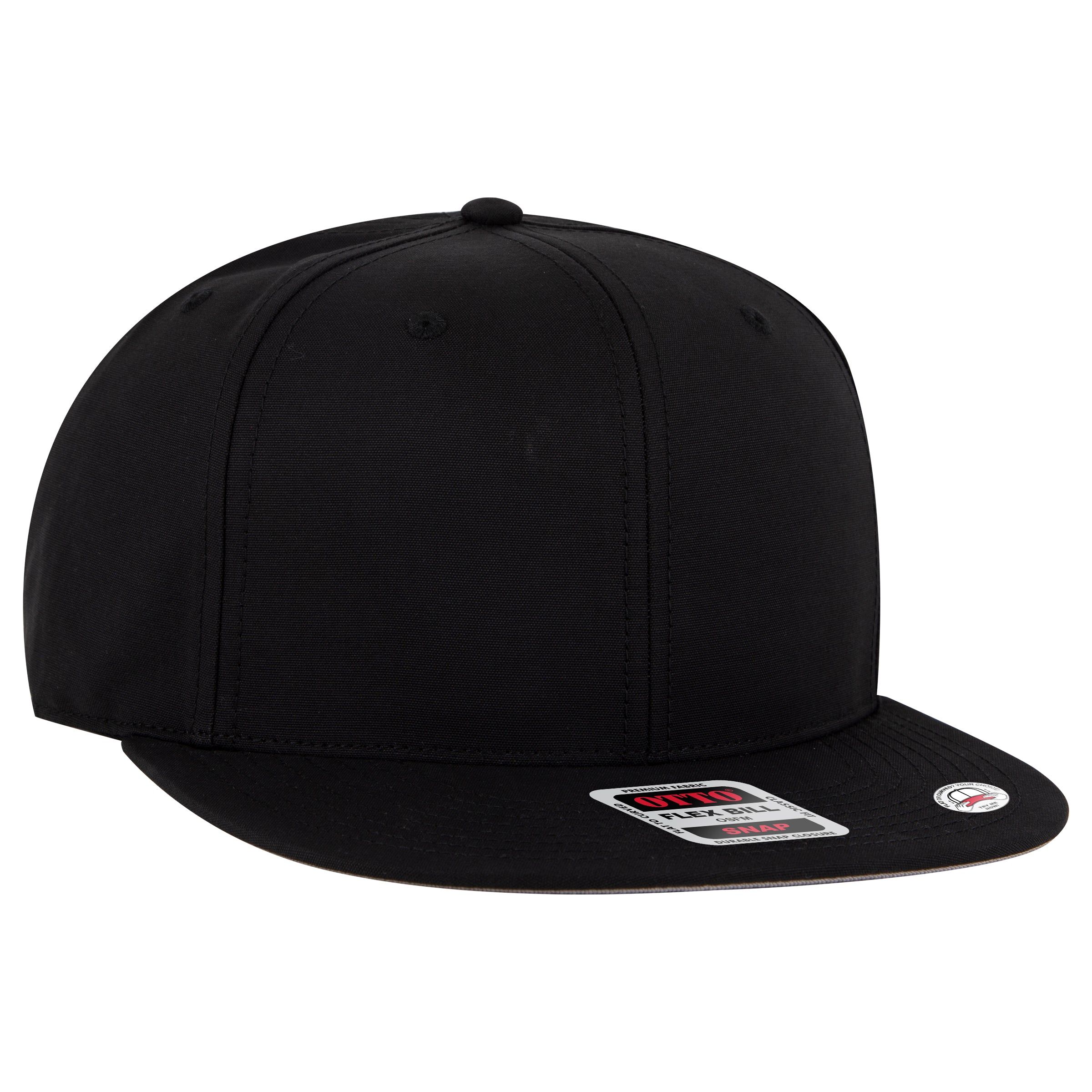 OTTO CAP "OTTO SNAP" 6 Panel Pro Style Snapback Hat OTTO 125-978 Otto Cap