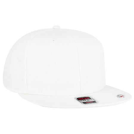 OTTO CAP "OTTO SNAP" 6 Panel Pro Style Snapback Hat OTTO 125-978 Otto Cap 016B - Wht OSFM - Adult