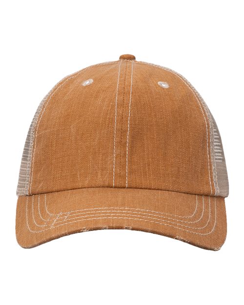 Valucap Contrast Stitch Cap - Valucap VC990 Valucap