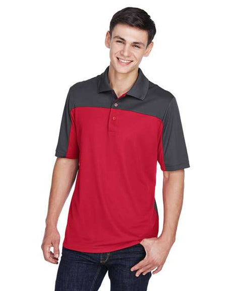 CORE365 Men's Balance Colorblock Performance Piqué Polo - CORE365 CE101