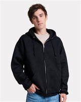 JERZEES Unisex Rugged Full-Zip Hooded Sweatshirt - JERZEES Z12MR