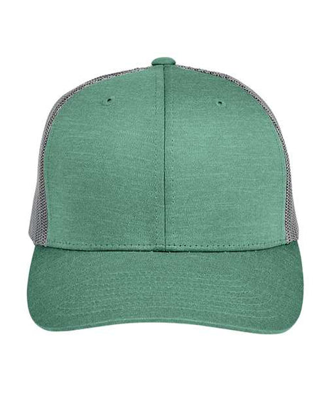 Team 365 Zone Sonic Heather Trucker Cap by Yupoong - Team 365 TT802