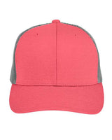 Team 365 Zone Sonic Heather Trucker Cap by Yupoong - Team 365 TT802