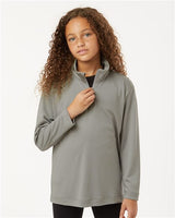 Wholesale All-Sport Performance Youth Pro-Lock Performance Quarter-Zip Pullover