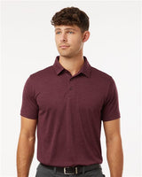 Wholesale All-Sport Performance Men's Pro-Lock Performance Mélange Polo