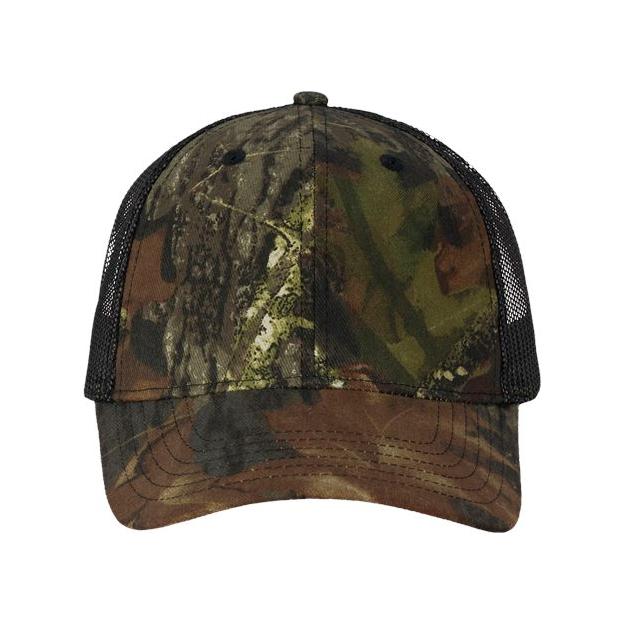 Valucap Licensed Camo Mesh Cap - Valucap VC150M Valucap