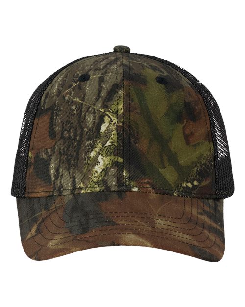 Valucap Licensed Camo Mesh Cap - Valucap VC150M Valucap