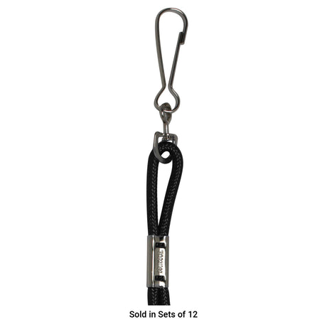 HEAVY-DUTY NYLON LANYARDS ASSORTED/POLY BAG