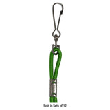 HEAVY-DUTY NYLON LANYARDS ASSORTED/POLY BAG