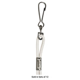HEAVY-DUTY NYLON LANYARDS ASSORTED/POLY BAG