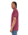 Shaka Wear Unisex V-Neck T-Shirt - Burgundy - Shaka Wear SHVEE Shaka Wear Burgundy S