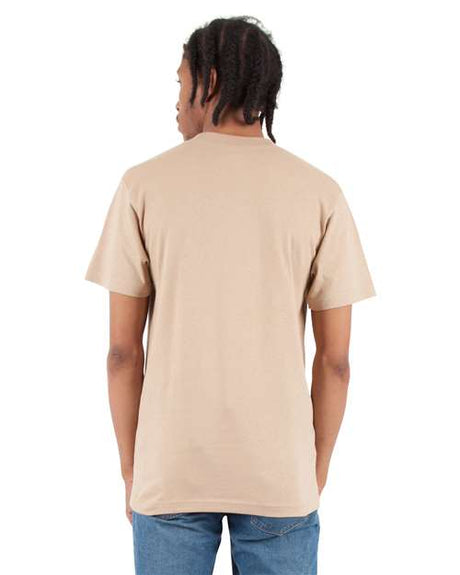Shaka Wear Unisex V-Neck T-Shirt - Khaki - Shaka Wear SHVEE Shaka Wear Khaki S