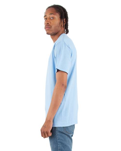 Shaka Wear Unisex V-Neck T-Shirt - Sky Blue - Shaka Wear SHVEE Shaka Wear Sky Blue S