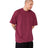 Shaka Wear Men's Tall Max Heavyweight Short Sleeve T-Shirt - Burgundy - Shaka Wear SHMHSST Shaka Wear Burgundy LT