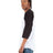 Shaka Wear Unisex Three-Quarter Sleeve Raglan T-Shirt - White/ Black - Shaka Wear SHRAG Shaka Wear White/ Black S